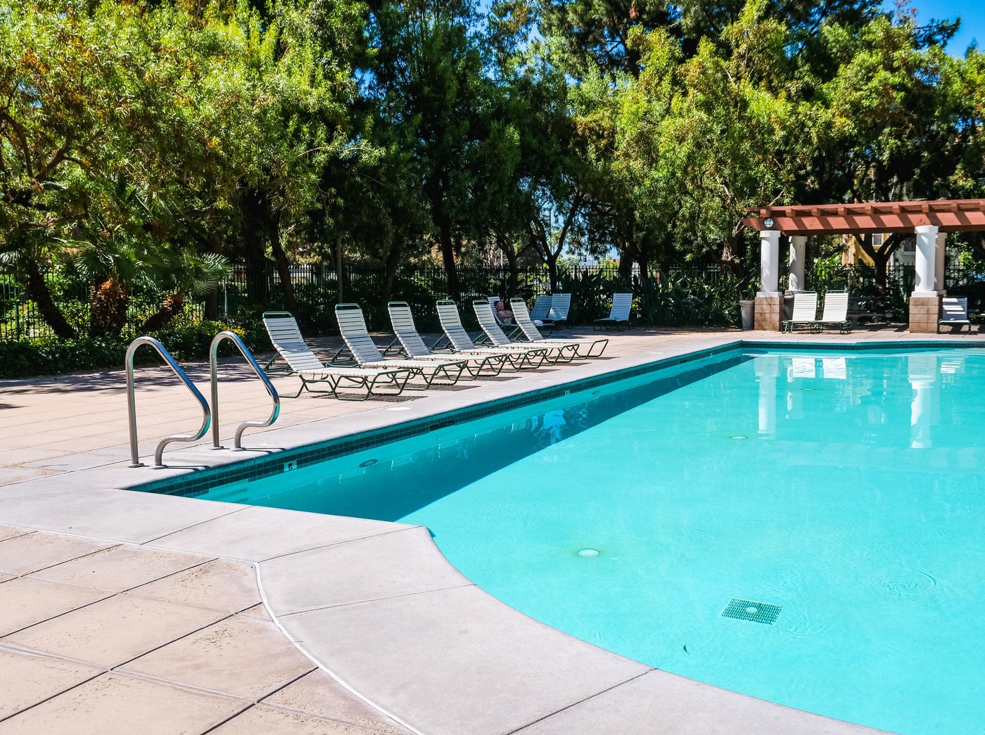 Original state — Pool with terrace