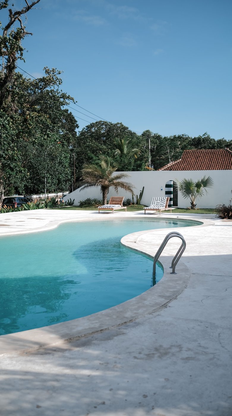 Original state — Garden pool
